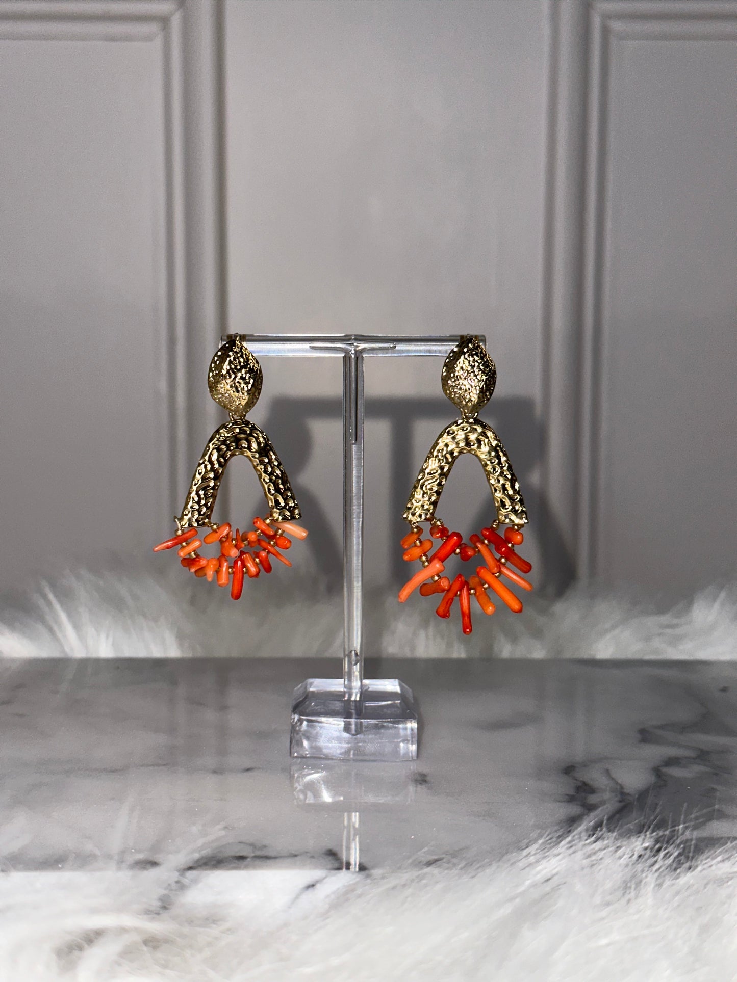 Artemis earrings (Orange)