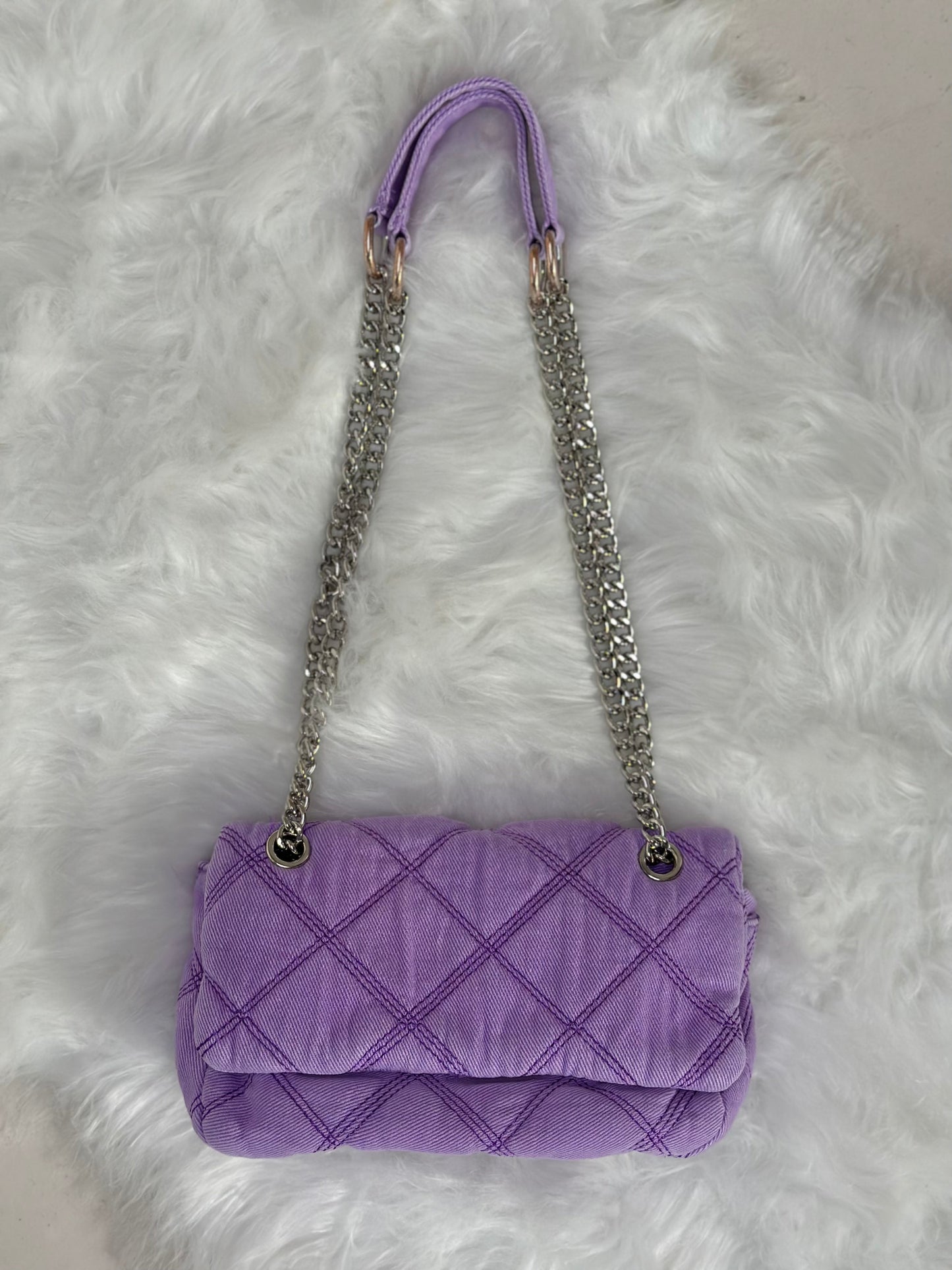 Amelia Cotton Bag (Purple)