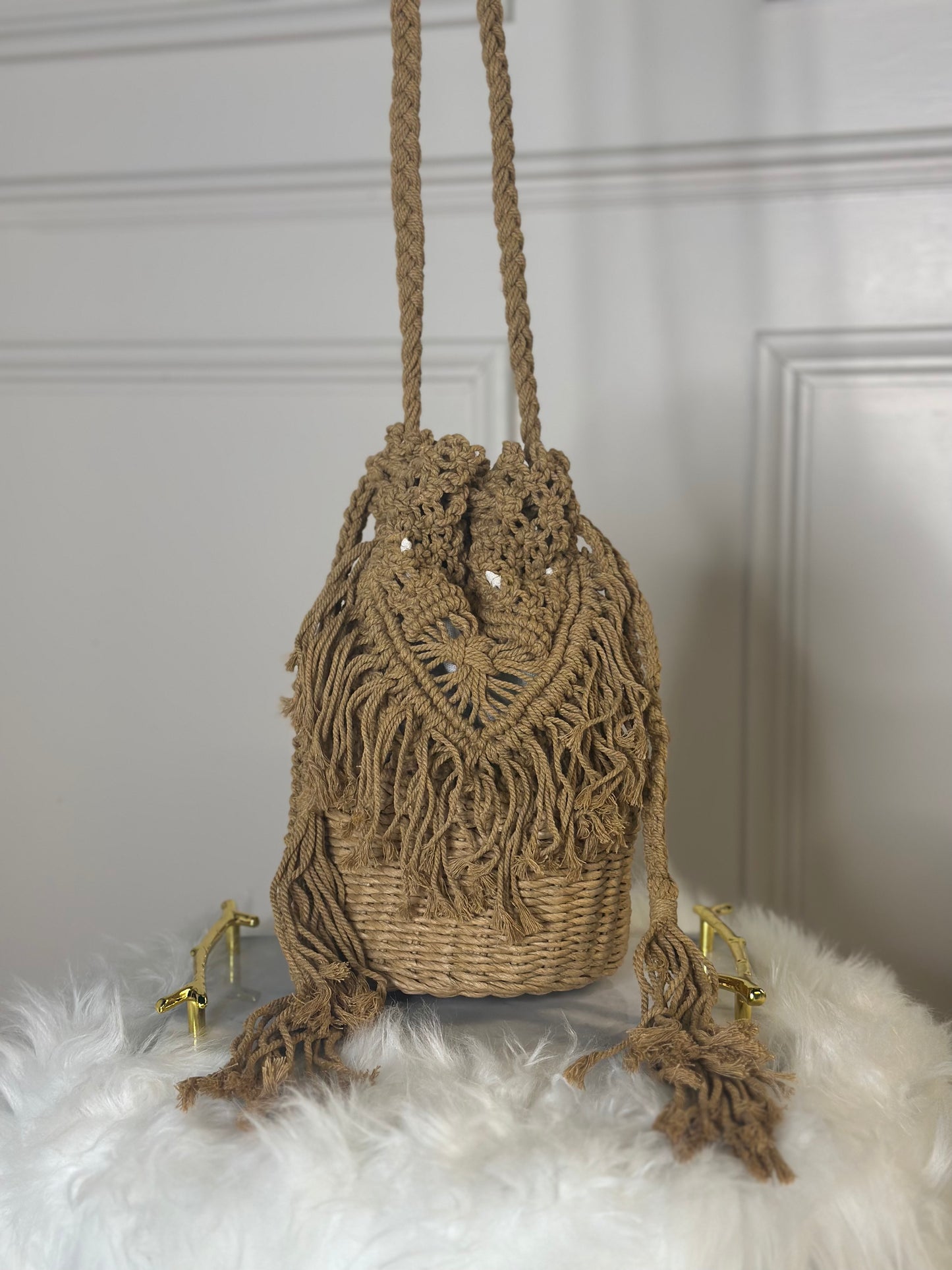 Krete Crochet Bucket Bag